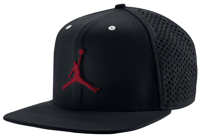 jordan hat black and red