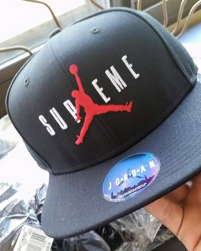 Supreme x Jordan Hat Preview 