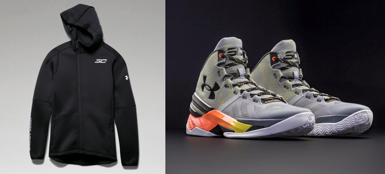 stephen curry jacket under armour