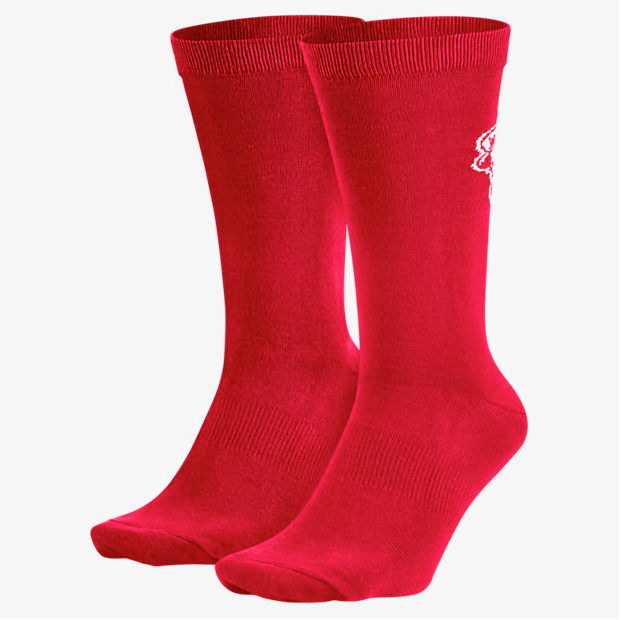 air-jordan-5-low-socks-red-1