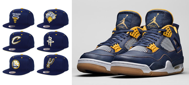 air-jordan-4-dunk-from-above-nba-hats-mitchell-and-ness