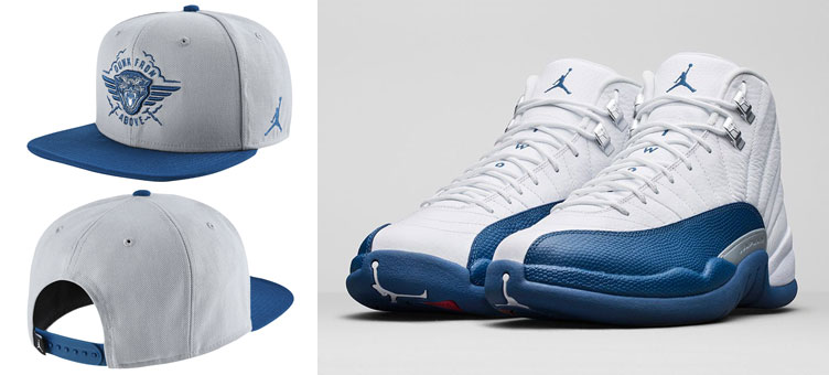 air-jordan-12-french-blue-dunk-from-above-hat