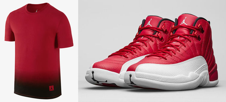 air-jordan-12-gym-red-alternate-fade-shirt