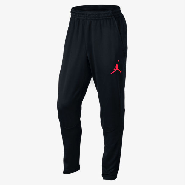 black and red sweatpants