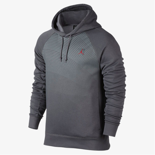 dark grey jordan hoodie