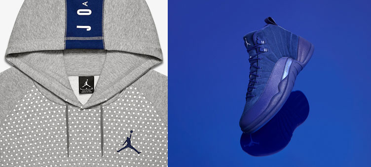 air-jordan-12-royal-blue-suede-hoodie