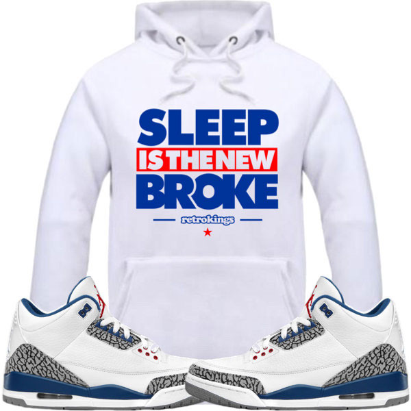 true blue 3s hoodie