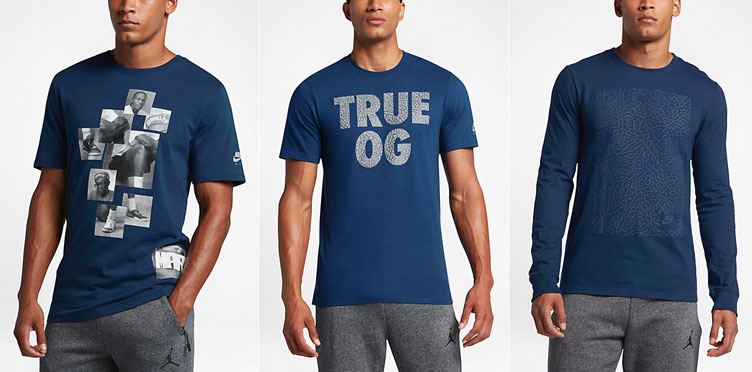 true blue 3s shirt