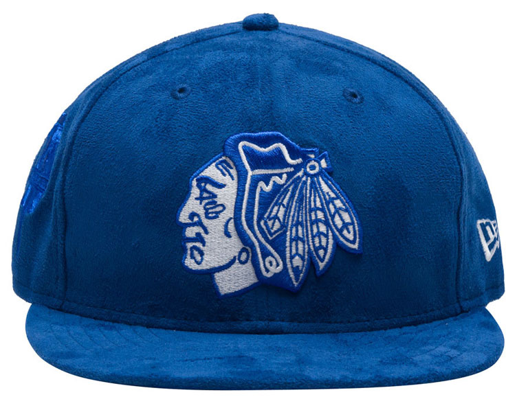 jordan-12-blue-suede-chicago-snapback-hat-3