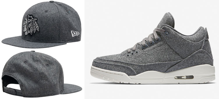 jordan-3-grey-wool-chicago-snapback-hat