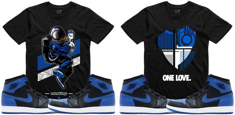 royal blue jordan 1 shirts