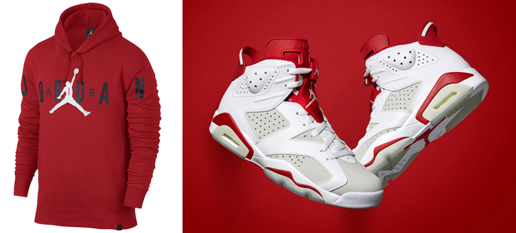 red and white jordan jumpsuit