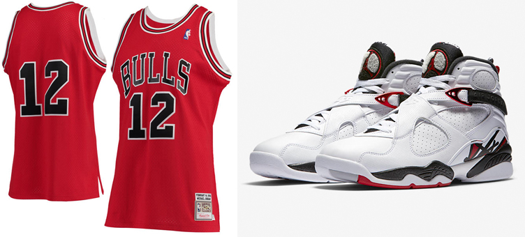 Michael Jordan Bulls 12 Jersey x Air 