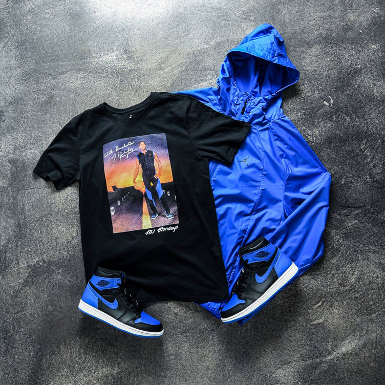 royal blue 1s outfit