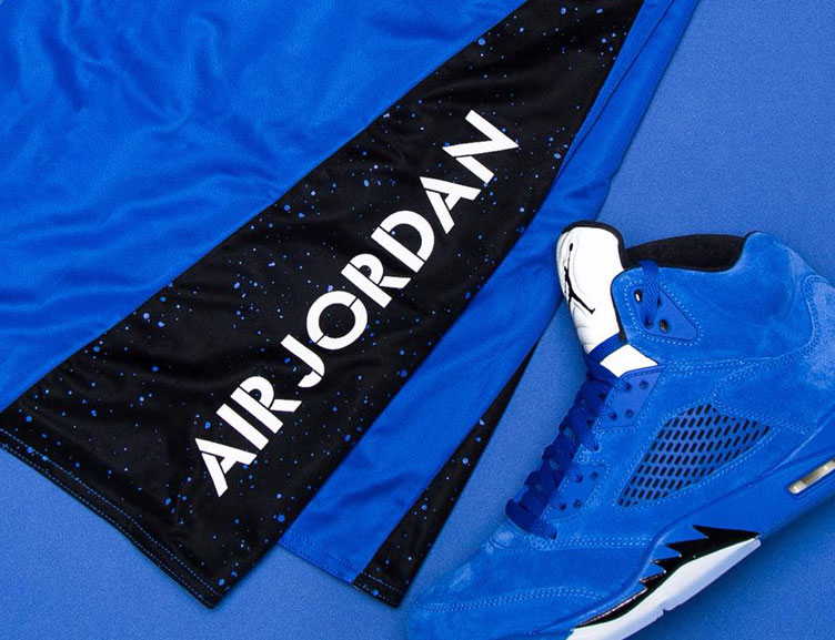 air-jordan-5-blue-suede-apparel-match