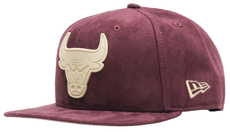 jordan-12-bordeaux-bulls-snapback-hat