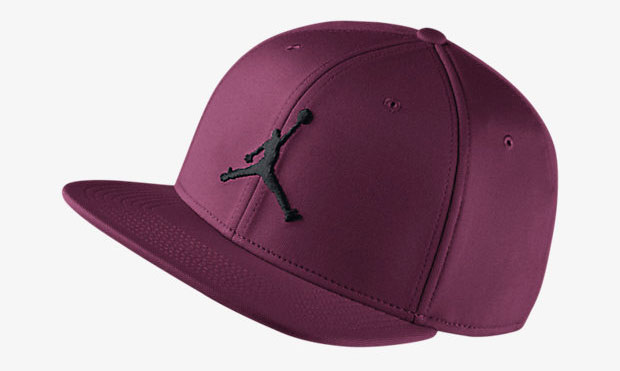 Air Jordan 12 Bordeaux Snapback Hat 