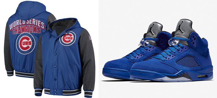 jordan-5-blue-suede-chicago-cubs-jackets