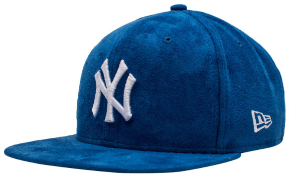 jordan-5-blue-suede-new-york-yankees-hat-1