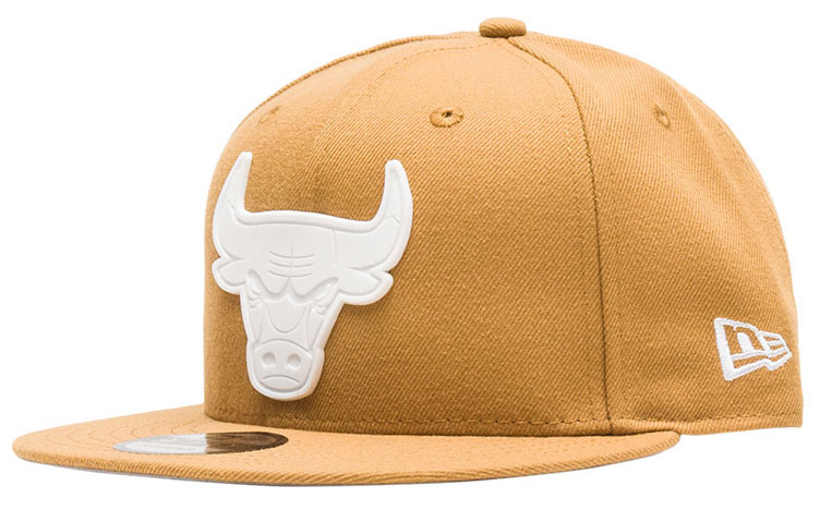jordan-6-wheat-bulls-snapback-hat
