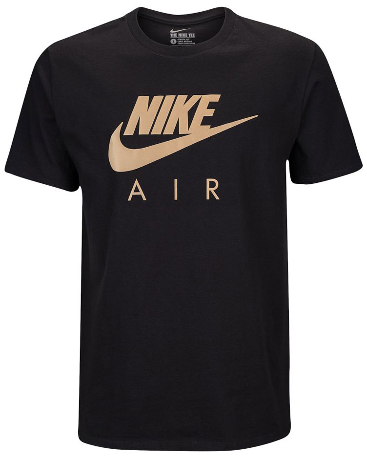 nike shirt with gold