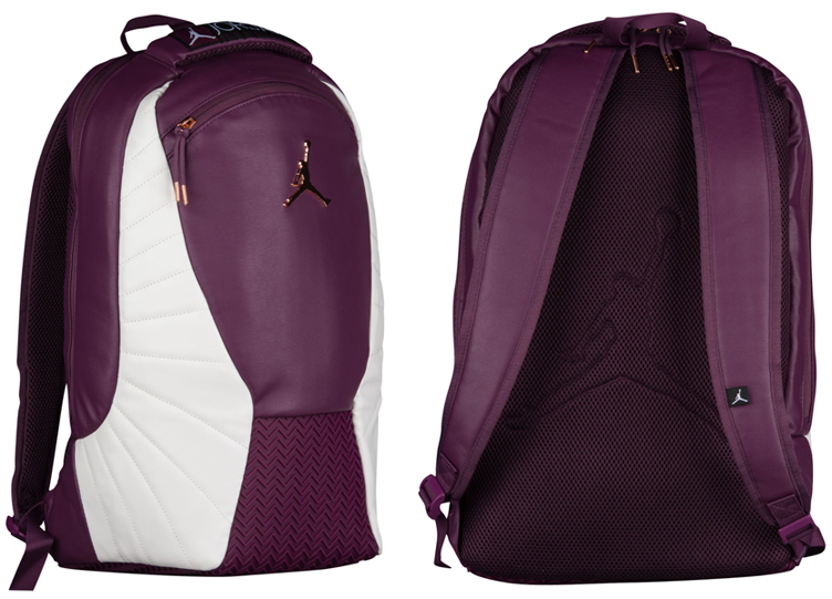 purple jordan backpack