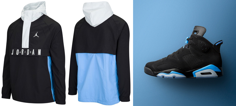 blue and black jordan jogging suit