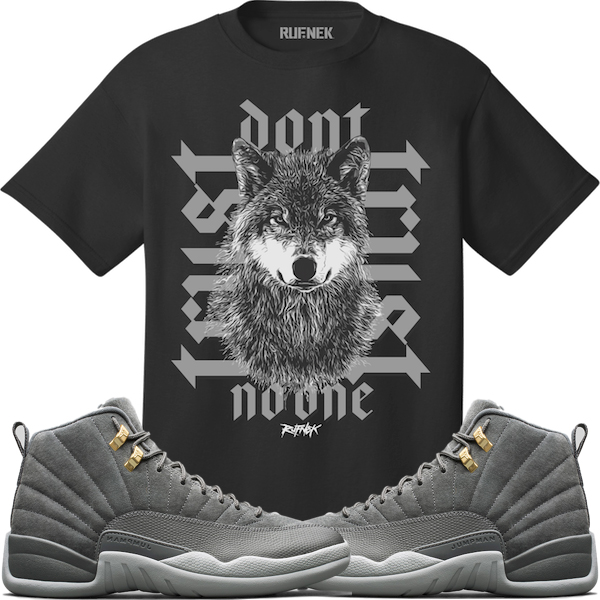 grey jordans shirt