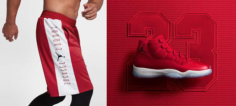 air-jordan-11-win-like-96-gym-red-shorts