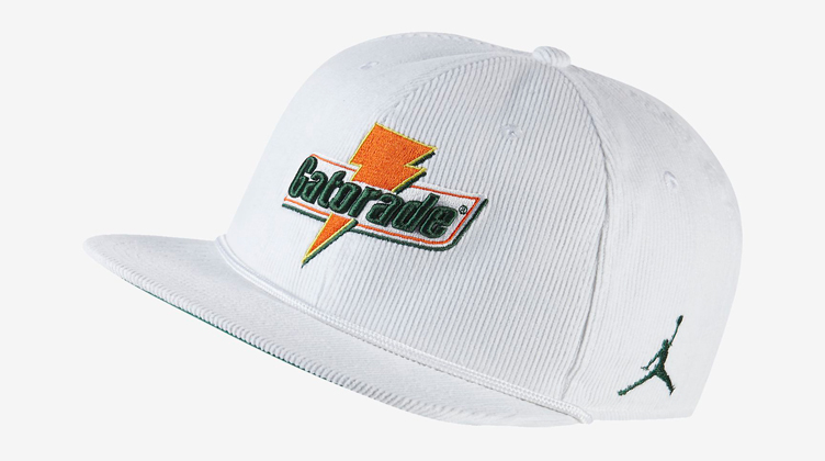 Jordan 6 Gatorade Green Snapback Hat | Gov