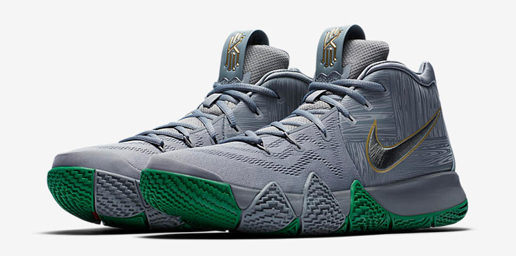 kyrie irving shoes with clovers