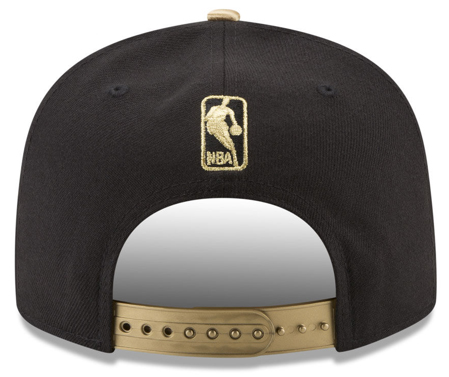 black and gold jordan hat