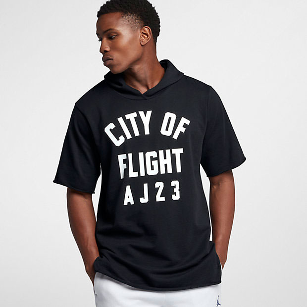 jordan-city-of-flight-short-sleeve-hoodie-black-1