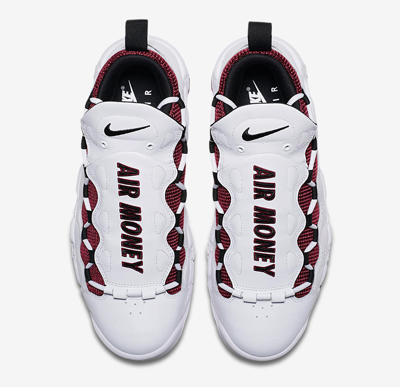 nike air more money red white