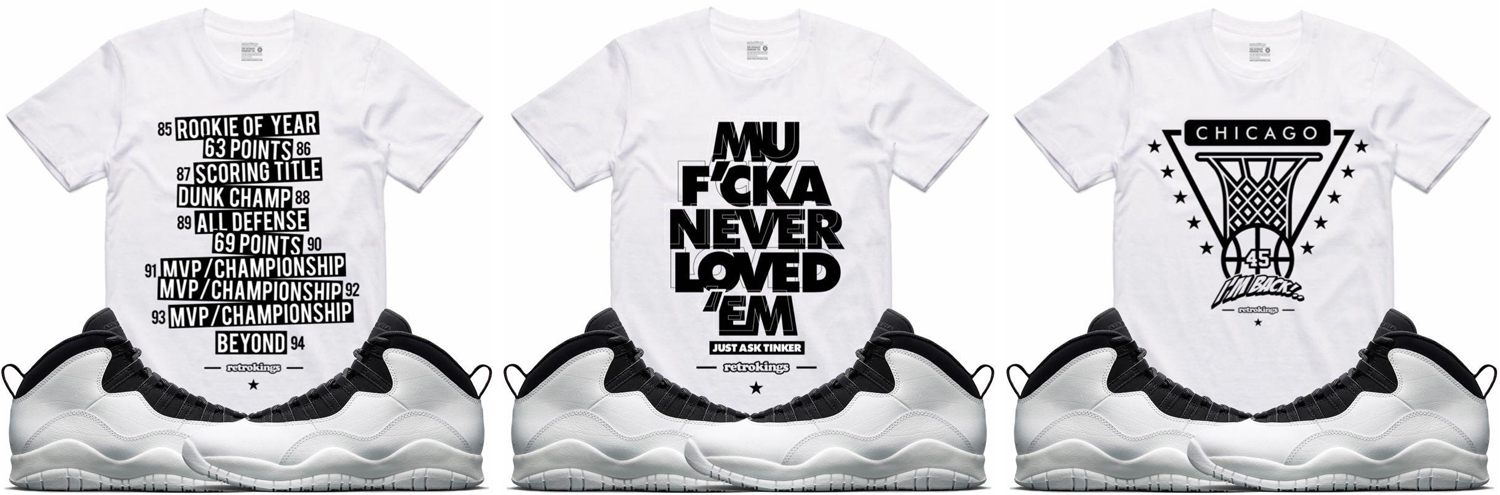 air jordan 10 tinker shirt