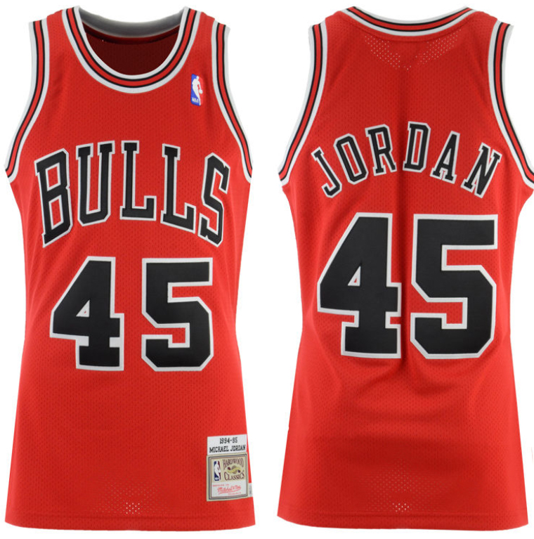Jordan 10 Im Back Michael Jordan 45 Jersey | SneakerFits.com