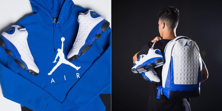 Jordan 13 Hyper Royal Clothing and Gear | SneakerFits.com