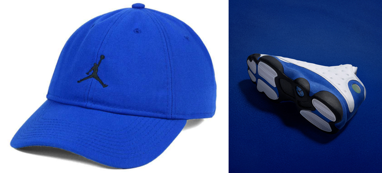 Jordan 13 Hyper Royal Blue Caps | Gov