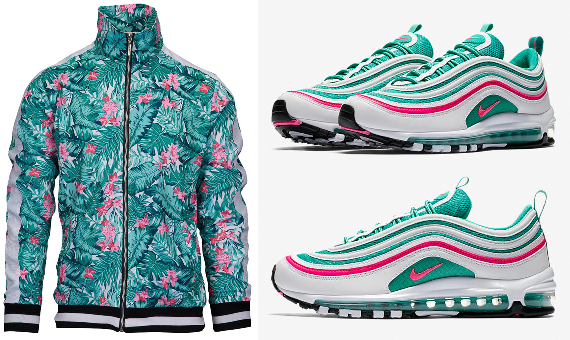 air max 97 with flowers