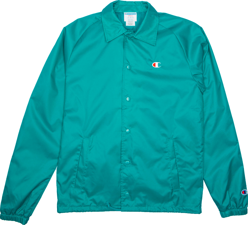 champion-teal-green-coaches-jacket