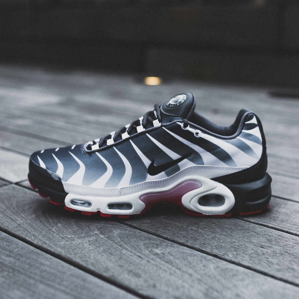 air max plus after the bite on feet