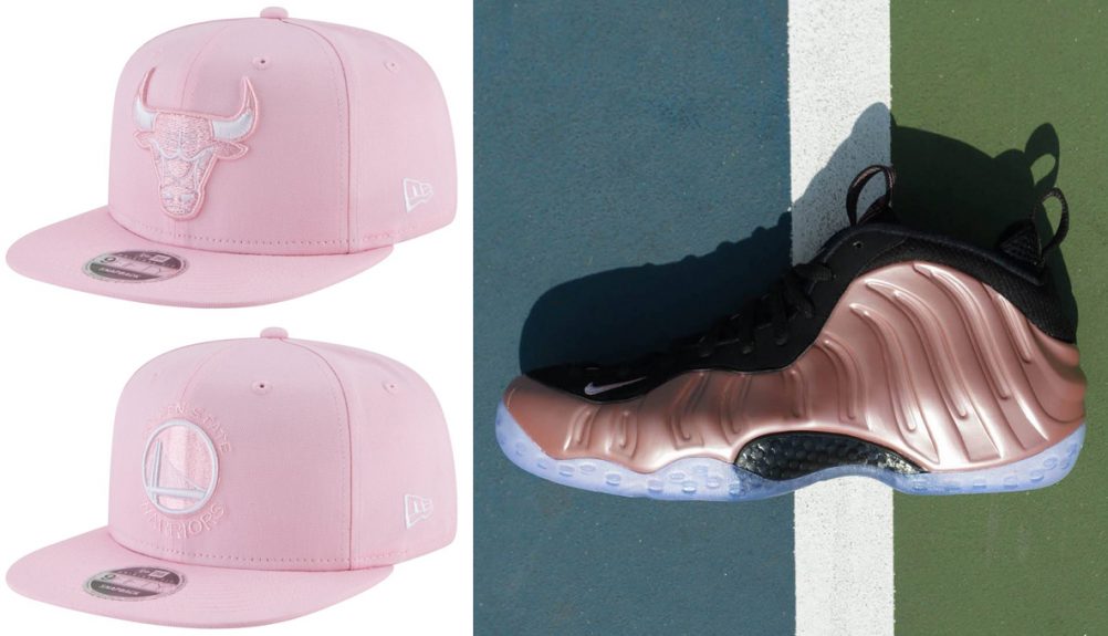 pink rust foamposites