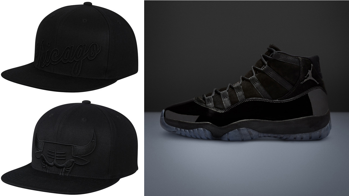 black 11s cap and gown