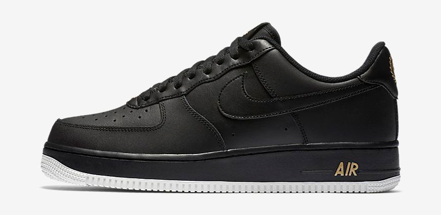nike-air-force-1-low-black-white-gold-release-date
