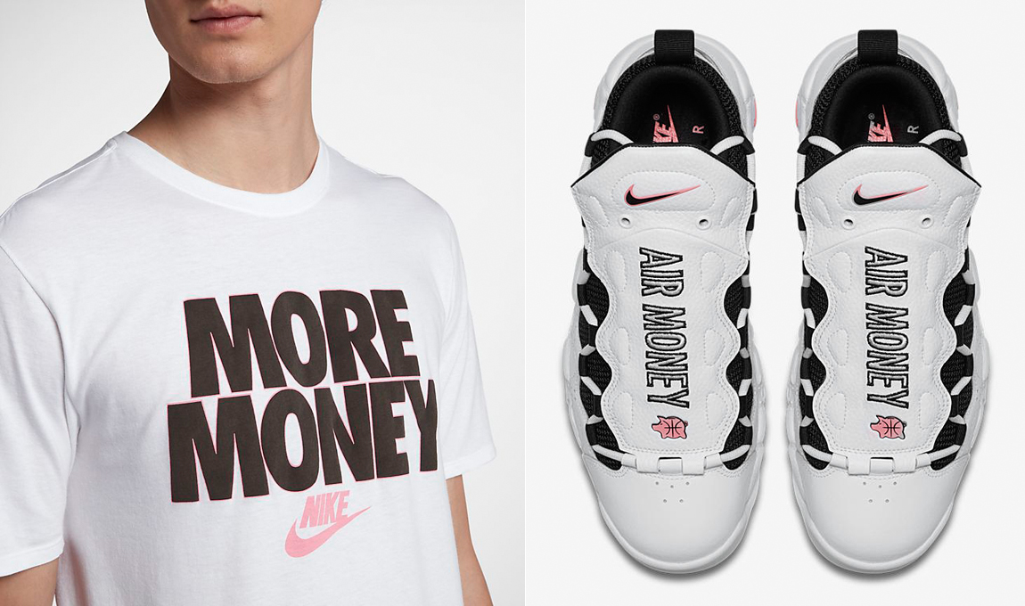 Nike Air More Money Piggy Bank Shirt 