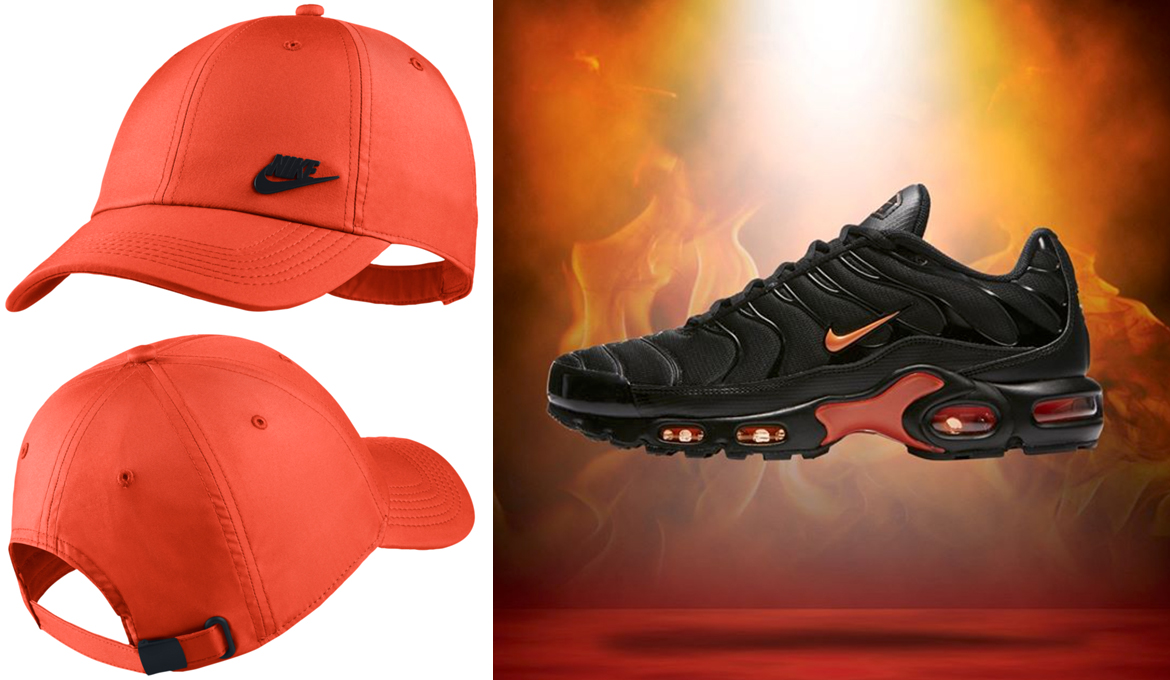 Nike Air Max Plus Mercurial Orange Hat 