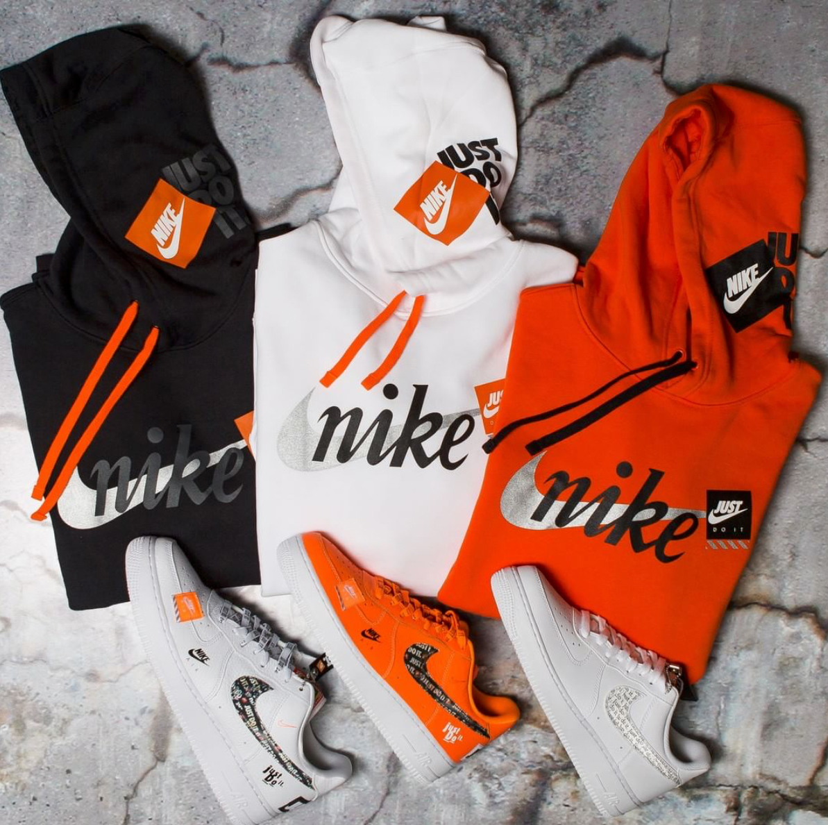 Nike Off White Just Do It Hoodie x Air 
