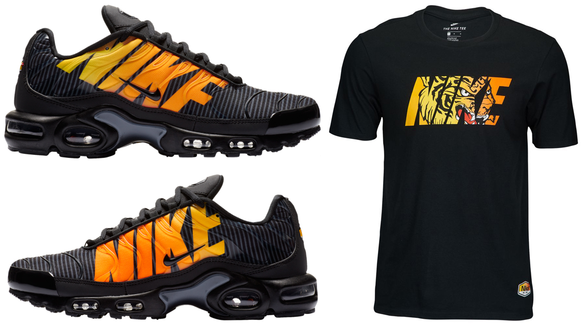 Nike Air Max Plus Mercurial Tiger Shirt Match | SneakerFits.com