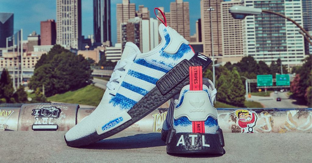 nmd r1 bold blue stencil