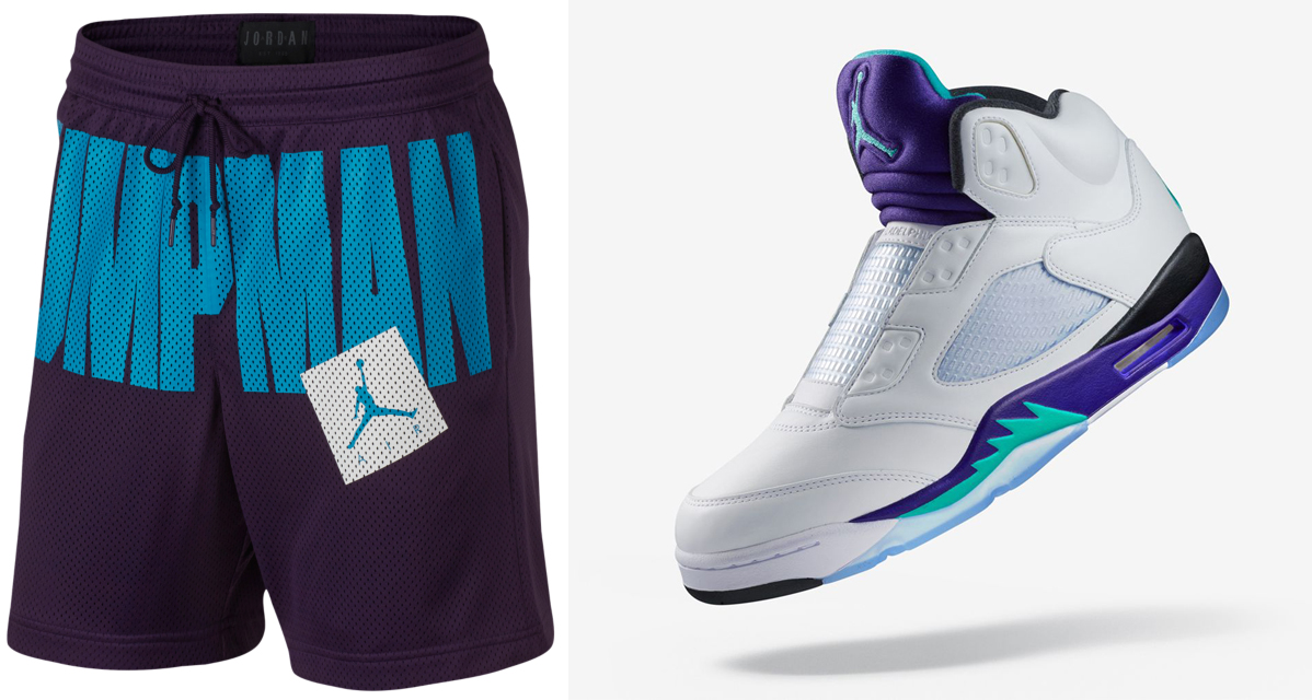 Air Jordan 5 Fresh Prince Shorts to 